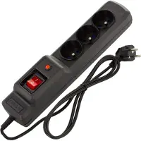 Armac Surge Protection Multi M3 283 Outlets 29 2.5M Black M3-25-Cz