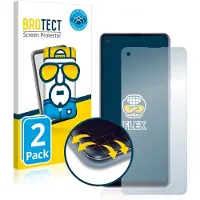 BROTECT Full-Cover Protection (Samsung Galaxy A21s), Téléphone portable : film de protection, Transparent
