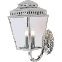Elstead Lighting Applique murale extérieure argent