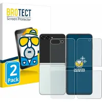 BROTECT Film de protection antireflet Protection d'écran mat (Samsung Galaxy Z Flip5), Téléphone portable : film de protection, Gris