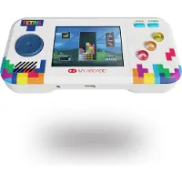 Just for games Pocket Player Tetris Retro Console Clair One Size / EU Plug 220V