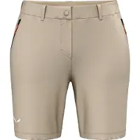 Salewa Puez Talvena Durastretch Shorts Beige L Femme