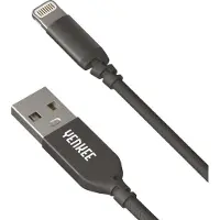Yenkee Câble USB-A - lightning USB, 2 m noir (30016081) (2 m, USB 2.0)