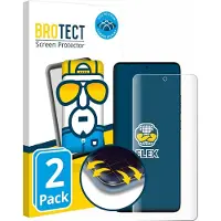 BROTECT Protection d'écran intégrale (Motorola Edge 50 Fusion), Téléphone portable : film de protection, Transparent