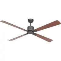 CasaFan DC Ventilateur de plafond Eco Neo III WiFi 152 BG NB-KI, Ventilateur, Noir, Gris