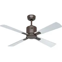 CasaFan Ventilateur de plafond Eco Neo III WiFi 103 BZ WN-SI, Ventilateur, Bronze, Marron, Gris, Argent