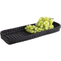 Aps Panier "PROFI LINE", rectangulaire, Stockage du pain, Noir