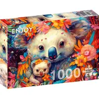 Enjoy Puzzle Puzzle 1000 pièces Enjoy – Koala Kuddles