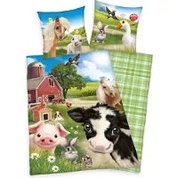 Herding Linge de lit Animal Club Coton, 140/200, 70/90 cm