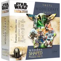Trefl Puzzle en bois Star Wars - Le Mandalorien