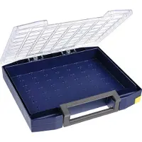 Raaco coffret d'assortiment raaco l.465xp.401xH.78mm partie inférieure PP/couvercle PC boxxser 80 8x8-0