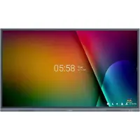 Viewsonic IFP7533-G Écran de signalisation Écran plat interactif 190,5 cm (75") LCD 350 cd/m² 4K Ultra HD Noir Écran tactile Processeur intégré Android 11
