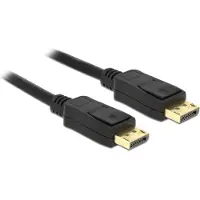 DeLOCK 4k Displayport Cable 7 M 60hz Doré