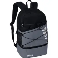 Erima Sac à dos de sport gris / noir / blanc