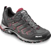 Meindl - Chaussures de randonnée en GORE-TEX - Caribe GTX Noir/Rouge pour Homme - Taille 46,5