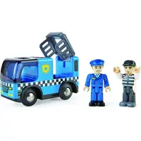 Hape Voiture de police avec sirène (E3738)