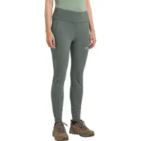 Jack Wolfskin Klintal Leggings Vert M Femme
