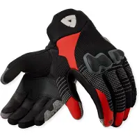 REV'IT! REV’IT! Kinetic 2 Black Red Gloves Taille M
