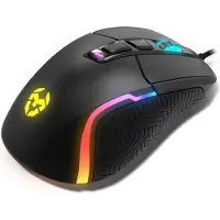 Krom Souris de jeu Kick RGB 6200 DPI Noir