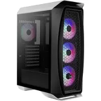 Aerocool Boîtier Semitour Micro ATX / Mini ITX / ATX Aero One Frost RGB LED Ø 12 cm