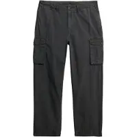 Superdry Pantalon cargo noir