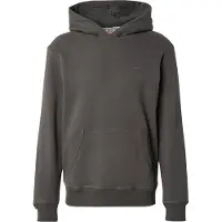Superdry pour homme. M2014168A Sweat à capuche avec logo Essentiel noir (L), Casuel, Coton