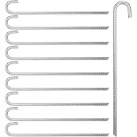Relaxdays Sardine De Sol Ancre De Sol Lot De 10 Pour Grande Tente Crochet De Camping