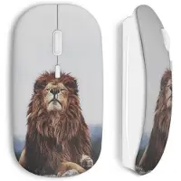 CAPACHEAP Souris sans Fil Lion vintage