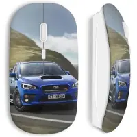 CAPACHEAP Souris Sans Fil Subaru Blue Voiture