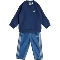 Adidas Denim Crew Set Bleu 12-18 Months Enfants