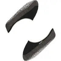 Falke Cosyshoe : chaussettes-baskets type chaussons, couleur anthracite mélangé, taille 41-42