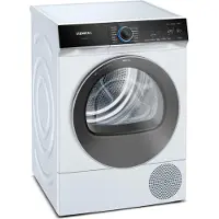Siemens Sèche-linge à pompe à chaleur iQ700, 9 kg, Home Connect, selfCleaning, blanc, 1 pièce.