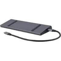 Cablexpert A-CM-COMBO9-02 laptop dock/port replicator Wired USB 3.2 Gen 1 (3.1 Gen 1) Type-C Grey