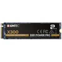 Emtec Power Pro X300 - SSD - 2 TB - intern - M.2 2280 - PCI Express 3.0 x4 (NVMe)