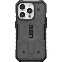Uag Coque Pathfinder MagSafe iPhone 15 Pro - Argent