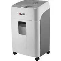 Dahle Destructeur de documents ShredMATIC 300, 2 x 15 mm, P-5, jusqu'à 40 l, largeur d'introduction 220 mm, L 432 x P 355 x H 696 mm, gris