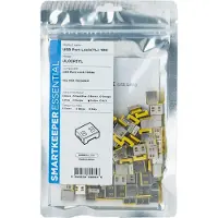Smartkeeper Basic "USB-A Port" bloqueur jaune 100 pcs., Sécurité notebook, Jaune