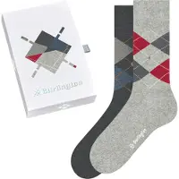 Burlington Chaussettes bleu foncé / gris / mélange de couleurs