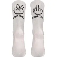 Northwave Sunday Monday Sock White S
