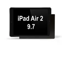 TabLines TWP009B Support mural pour Apple Air 2 9.7, noir, Support de tablette, Noir