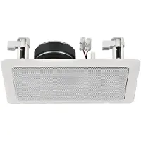 Monacor Haut-parleur (1 pièce), Enceinte encastrable, Blanc