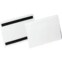 Durable Pochette d'étiquettes HARD COVER magnétique A5 paysage