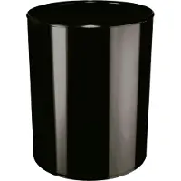HAN Retardateur de flamme, Poubelle, Noir