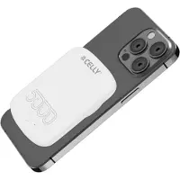 Celly MAGPB5000PRO PowerBank 10W MagSafe Charge sans fil 5000mAh Blanc