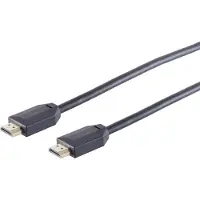 Shiverpeaks Hdmi (st-st) 5m 10k 120hz Hdmi 2.1 Vergoldet Black