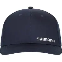 Shimano Unisexe, Casquette, Casquette Flat Bill Navy One size, Bleu, (Taille unique)