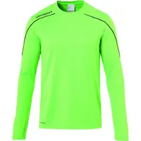 Uhlsport Stream 22 Maillot manches longues Homme - Vert fluo / Noir