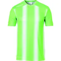 Uhlsport Stripe 2.0 Short Sleeve T-shirt Vert,Blanc M Homme