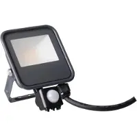 Kanlux S.A. Projecteur d'extérieur Kanlux iQ LED 10 W, lumière neutre, IP44, détecteur de mouvement 33885
