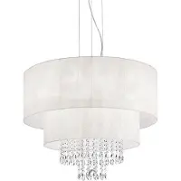 Ideal Lux Lampe à suspendre Opera Sp6 blanc